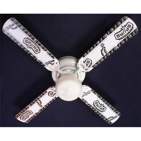 CEILING FAN DESIGNERS Ceiling Fan Designers 42FAN-NBA-SPUR 42 in. NBA San Antonio Spurs Basketball Ceiling Fan 42FAN-NBA-SPUR